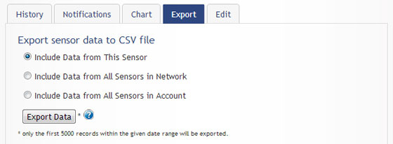 Export Monnit Sensor Data