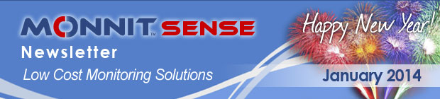 MonnitSense Newsletter - January 2014