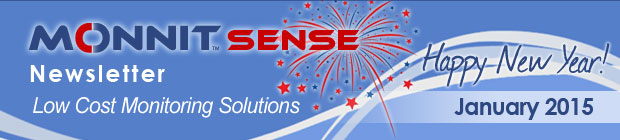 MonnitSense Newsletter - January 2015