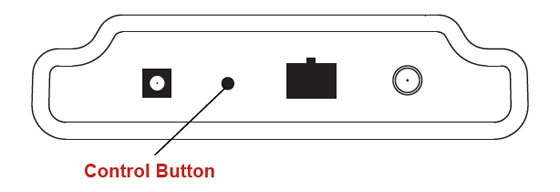 Ethernet Gateway Control Button Location