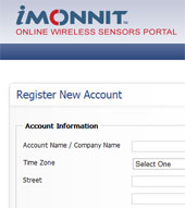 iMonnit Self Registration