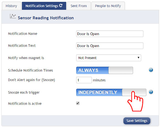 Setting the Snooze Function