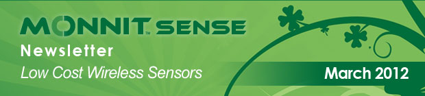 MonnitSense Newsletter - March 2012