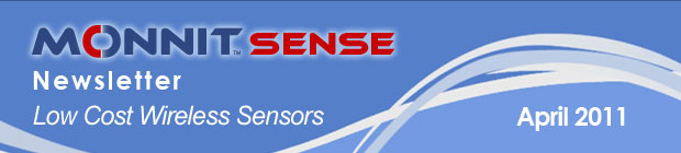 MonnitSense Newsletter - April 2011