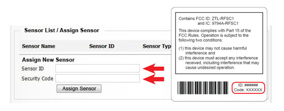 Add the Local Alert to your sensor network