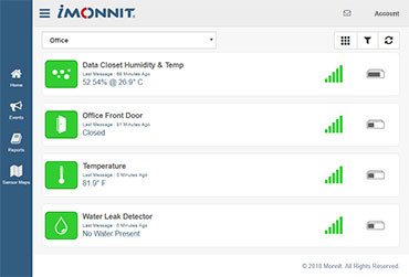 New iMonnit Portal