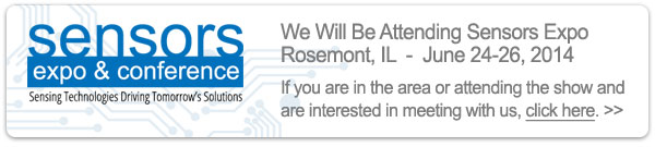 Schedule a meeting with us at Sensors Expo