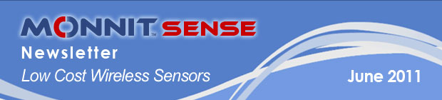 MonnitSense Newsletter - June 2011