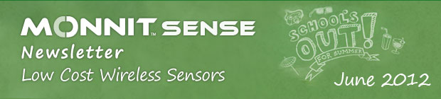 MonnitSense Newsletter - June 2012