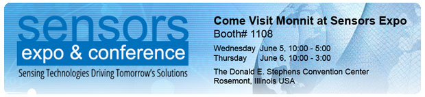 Visit Monnit at Sensors Expo