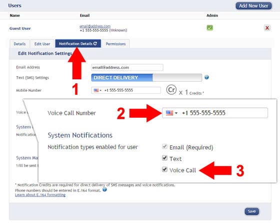 Setup Voice Call Notifications in iMonnit