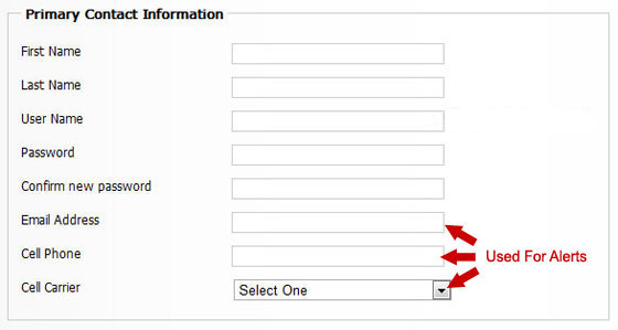 Primary Contact Information