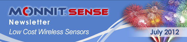 MonnitSense Newsletter - July 2012
