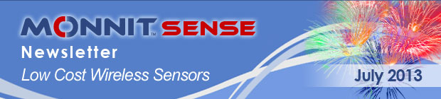 MonnitSense Newsletter - July 2013