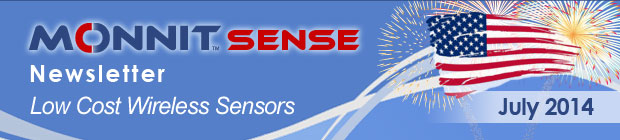 MonnitSense Newsletter - July 2014