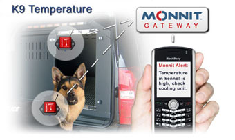 K9 Unit Temperature Monitoring