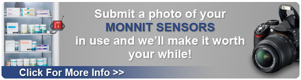 Submit a photo of your sensors in action, for a chance to win $150 credit to the Monnit web Store!