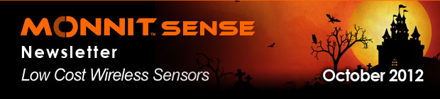 MonnitSense Newsletter - October 2012