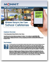 Monnit - Wireless Sensors Use Case for School Cafeterias