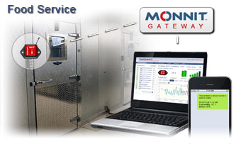 Commercial Food Service Temperature Monitoring