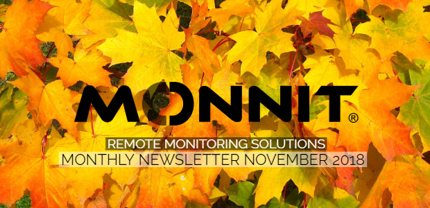 MonnitSense Newsletter - November 2018