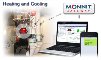 Heating and Cooling System Temperature Monitoring