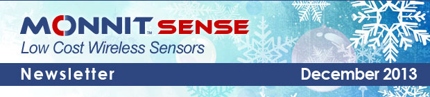 MonnitSense Newsletter - December 2013